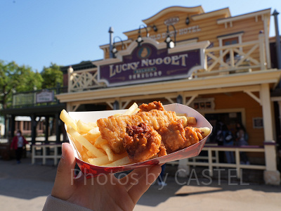 香港ディズニーランドのレストラン：ラッキー・ナゲット・カフェ