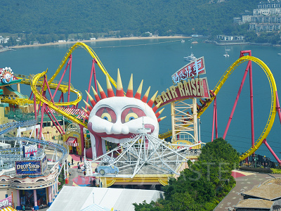 香港オーシャンパーク：ヘアレーザー