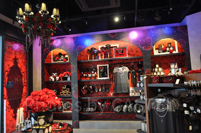 ホテルアルバートグッズディスプレイ／USJ