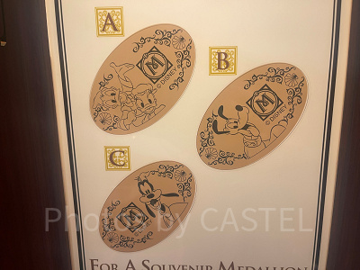 ホテルミラコスタのスーベニアメダル(2025年9月)