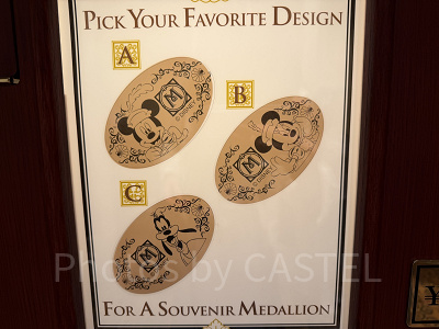 ホテルミラコスタのスーベニアメダル（2026年4月）