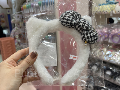 千鳥格子ハローキティカチューシャ