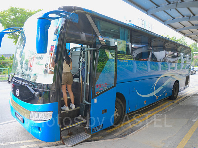 シンガポール動物園へのアクセス：Khatib駅から動物園行きのバスへ