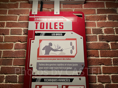 スパイダーマン・ウェブ・アドベンチャーのやり方(パリディズニー)