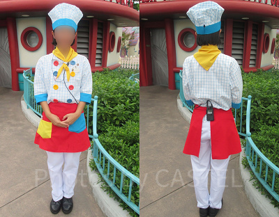 ポーチ　ランドエントランスキャスト ディズニーキャストコスチューム エントランス」キャストのコスチューム| キャステル | CASTEL