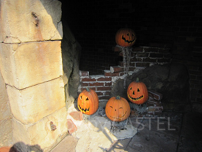 よく見ると白いコンクリートに足跡が･･･？