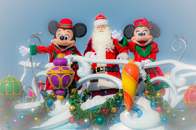 ディズニー・クリスマス・グリーティングのイメージ