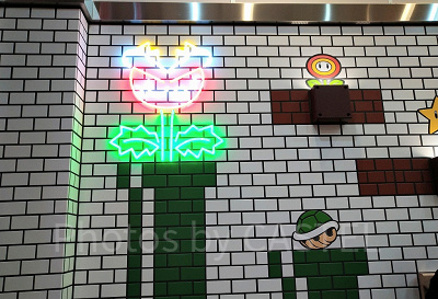 マリオカフェの店内