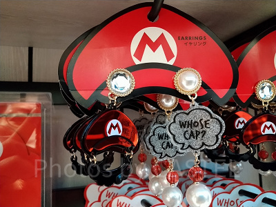 使用アイテム：マリオのイヤリング