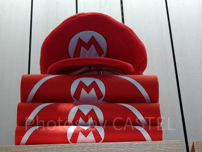 使用アイテム：マリオの帽子