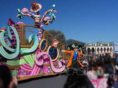 イッツ・ア・スウィーツフルタイム！のフロート停止時の演出