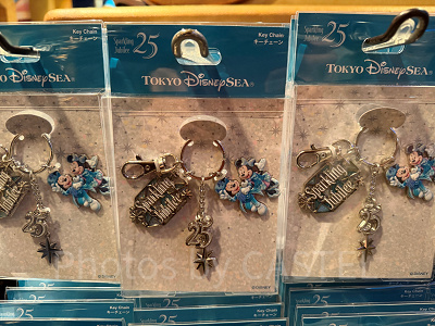 キーチェーン(ディズニーシー25周年グッズ)