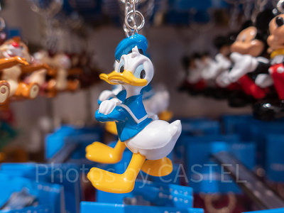 東京ディズニーランド ドナルドダック 造れ キーホルダー 
