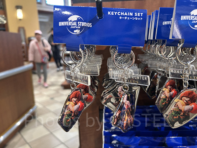 キーチェーンセット（USJ×モンハンワイルズ）