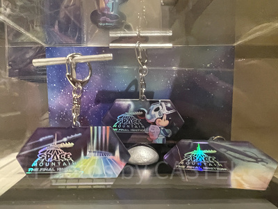 キーチェーン（スペースマウンテンファイナルグッズ）