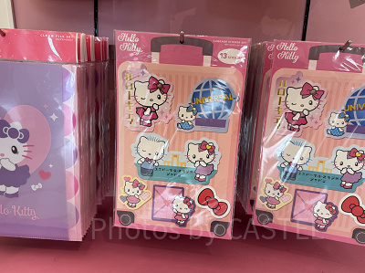 キティのラゲッジステッカーセット