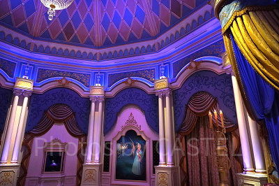 【ランド編】雨ディズニーフォトスポット①シンデレラのフェアリーテイルホール