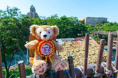 ロストリバーデルタ ダッフィー写真スポット設定：16㎜ SS1/160 F10 ISO100