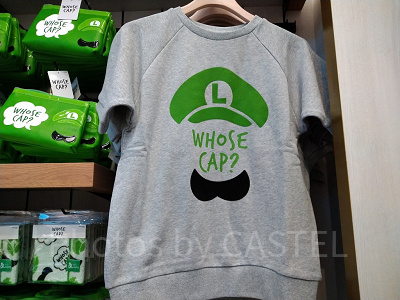 ルイージの半袖トレーナー