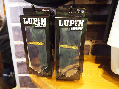 ルパン三世次元ネクタイ（ネイビー）