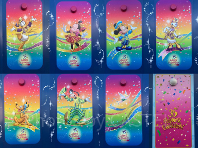 グランド・フィナーレ仕様の”Magic is Happening” Wall