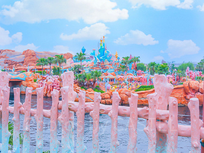 ディズニーシーの地図：マーメイドラグーン