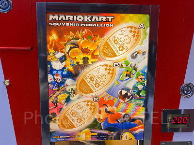 マリオカートのメダリオン