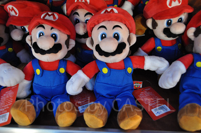 マリオのぬいぐるみ