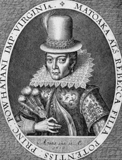 ポカホンタスのモデルの女性「マトアカ」