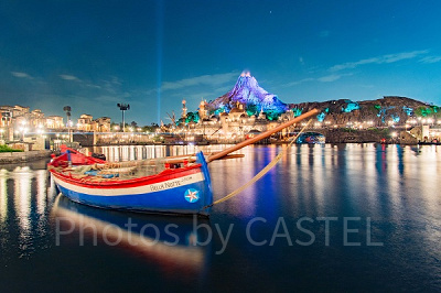 メディテレーニアンハーバー（ミッキー広場横） 設定：16㎜ SS20.0 F10 ISO100