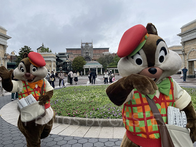 大好きなディズニーキャラクターたちに会える!