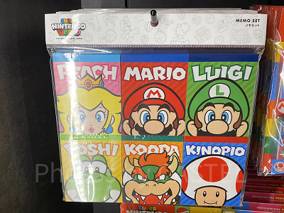 メモセット(マリオ全員集合)