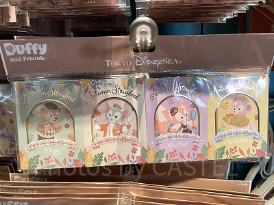 メモセット（ダッフィー＆フレンズのオータム・ストーリーブックグッズ）