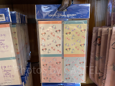 メモセット（ディズニーカチューシャ柄グッズ）