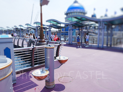 ディズニーの水飲み場