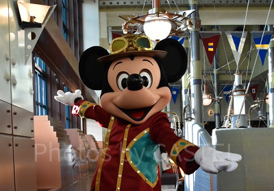 ホライズンベイ・レストランのミッキー！