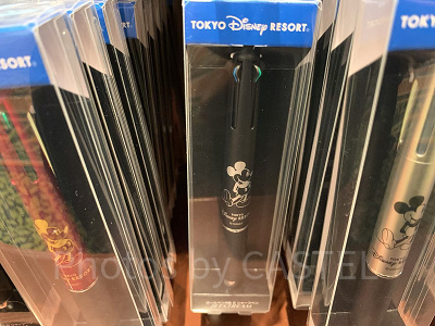 ミッキーブラック(4色+シャーペン)