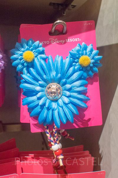 ミッキーフラワーパッチン（ブルー）