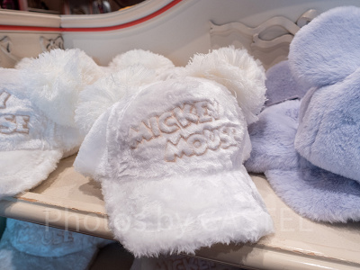 ミッキーもこもこキャップ(ホワイト)