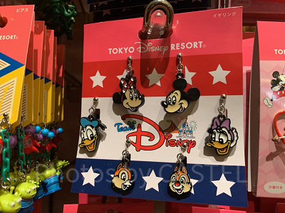 ミッキーフレンズイヤリング(6個入り)