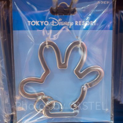 ミッキーグローブカラビナ(キーホルダー用)