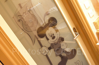 お風呂場にもミッキー