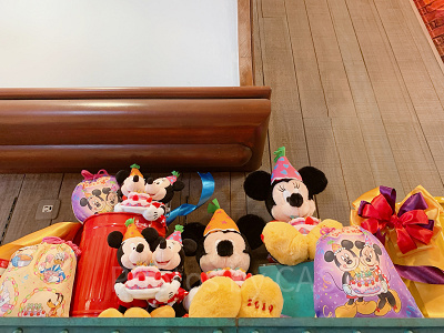 ミッキー＆ミニー誕生日グッズ