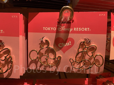 ミッキー&ミニーのピアス