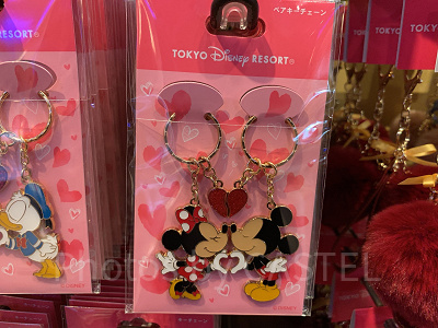 ミッキー＆ミニーキスペアキーチェーン②