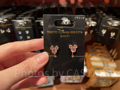 ミッキーシェイプ　イヤリング