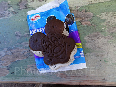 ミッキーシェイプのクッキーサンド