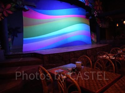 ミッキーのレインボールアウ：最前列S席