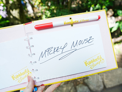 ディズニー】サインは何に書いてもらう？おすすめのサイン帳を紹介