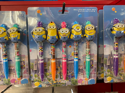 ミニオンのボールペンセット